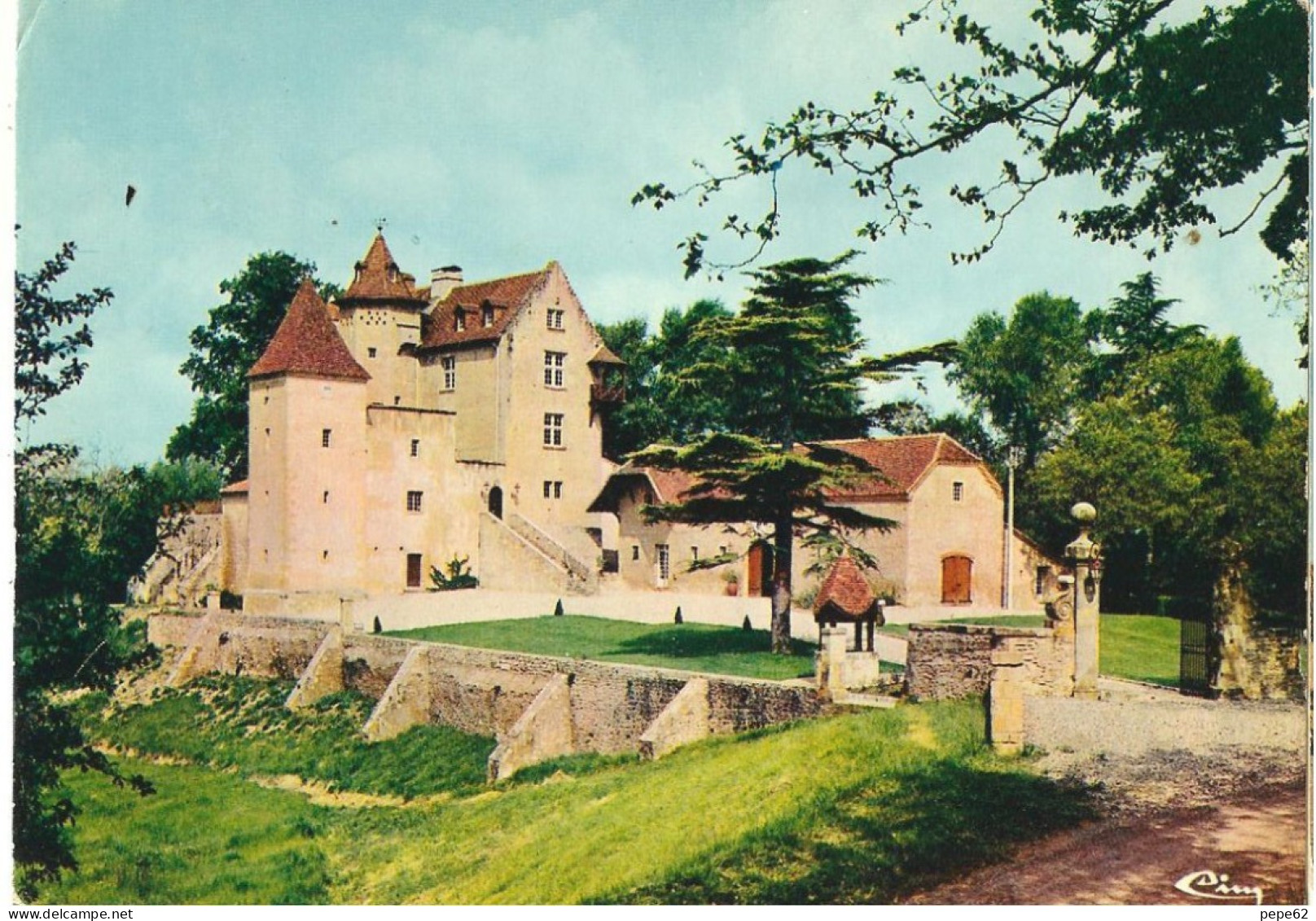 Environs De Lembeye - Le Chateau D'arricau Bordes- Cpm - Lembeye