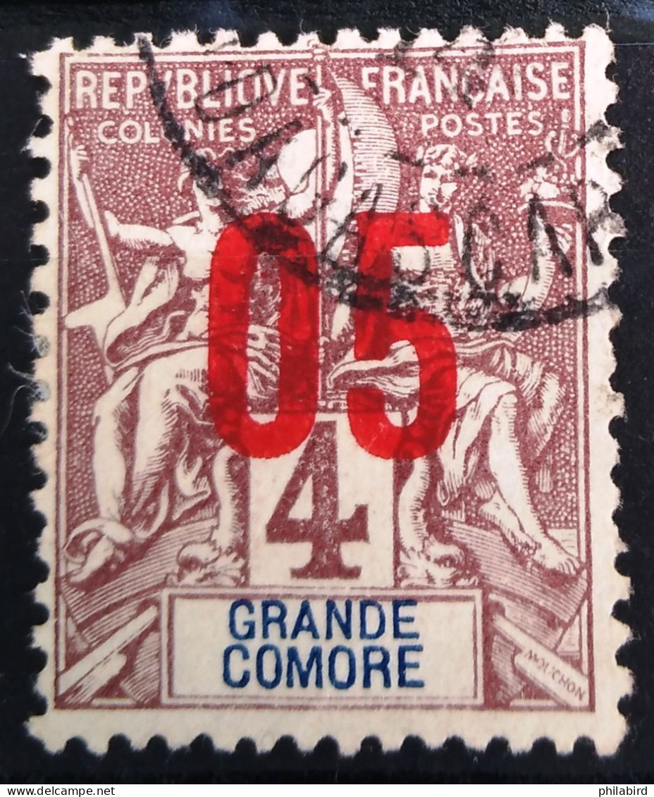 GRANDE COMORE                          N° 21                       OBLITERE - Oblitérés