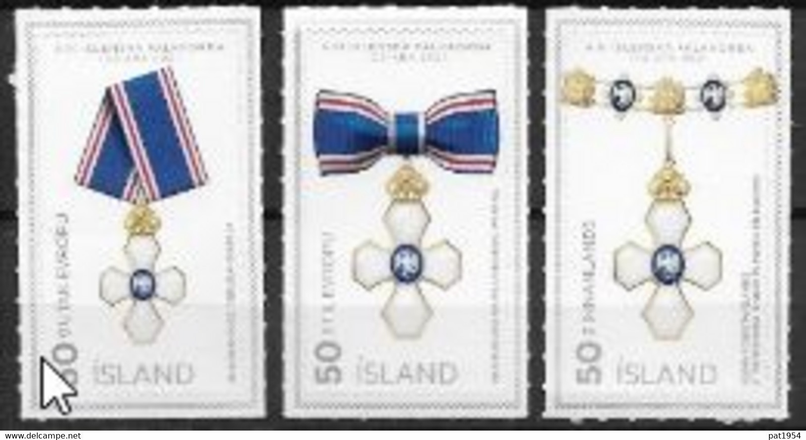 Islande 2020, Série Neuve Médailles - Unused Stamps
