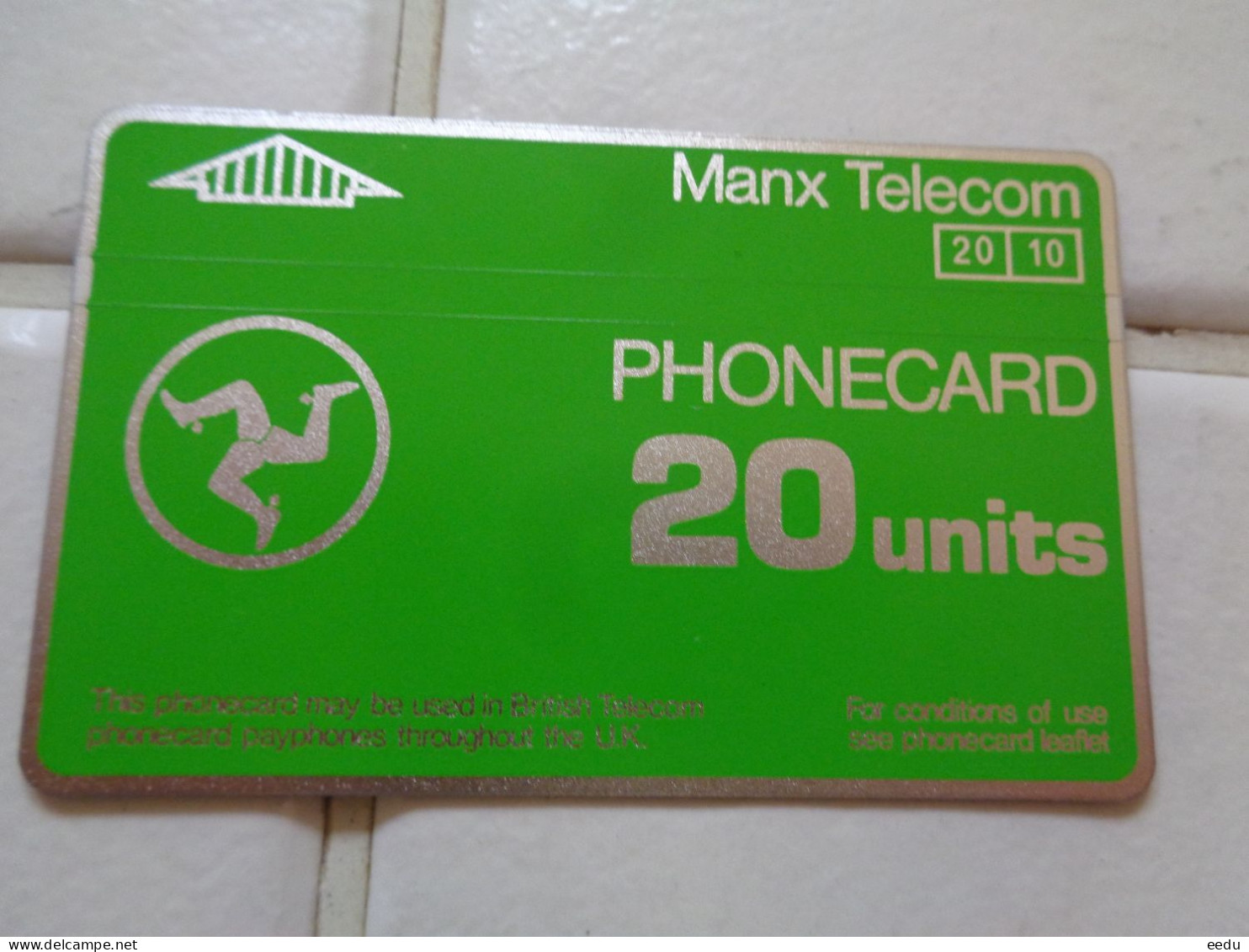 Isle Of Man Phonecard - Man (Isle Of)