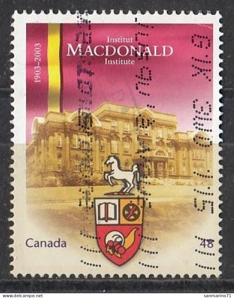 CANADA 2127,used,falc Hinged - Oblitérés