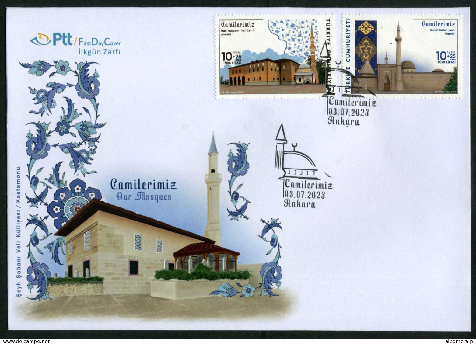 Türkiye 2023 Mosques: Hacı Bayram Veli Mosque & Hunat Hatun Mosque | Architecture FDC - Mosquées & Synagogues