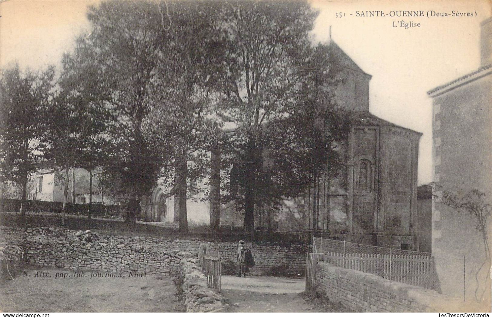 FRANCE - 79 - Sainte-Ouenne - L'Eglise - Carte Postale Ancienne - Autres & Non Classés
