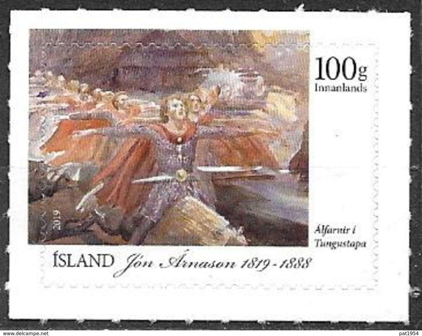 Islande 2019 Timbre Neuf Jon Arnason - Unused Stamps
