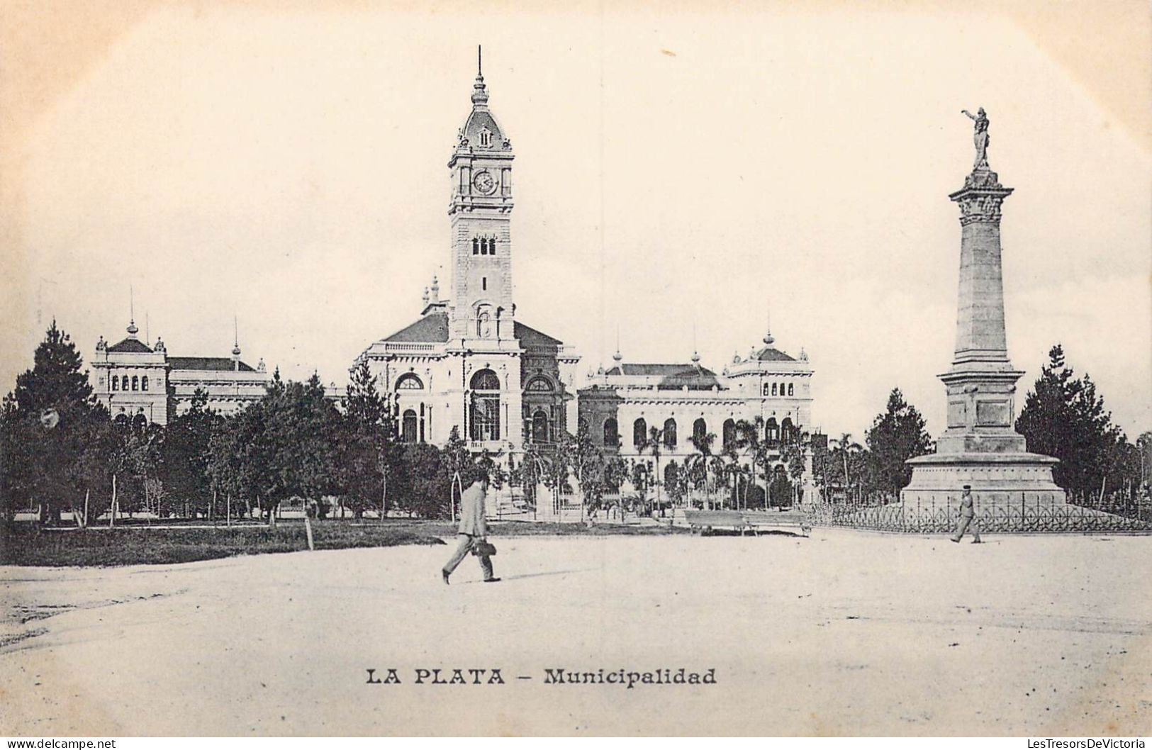 ARGENTINE - La Plata - Municipalidad - Carte Postale Ancienne - Argentinien