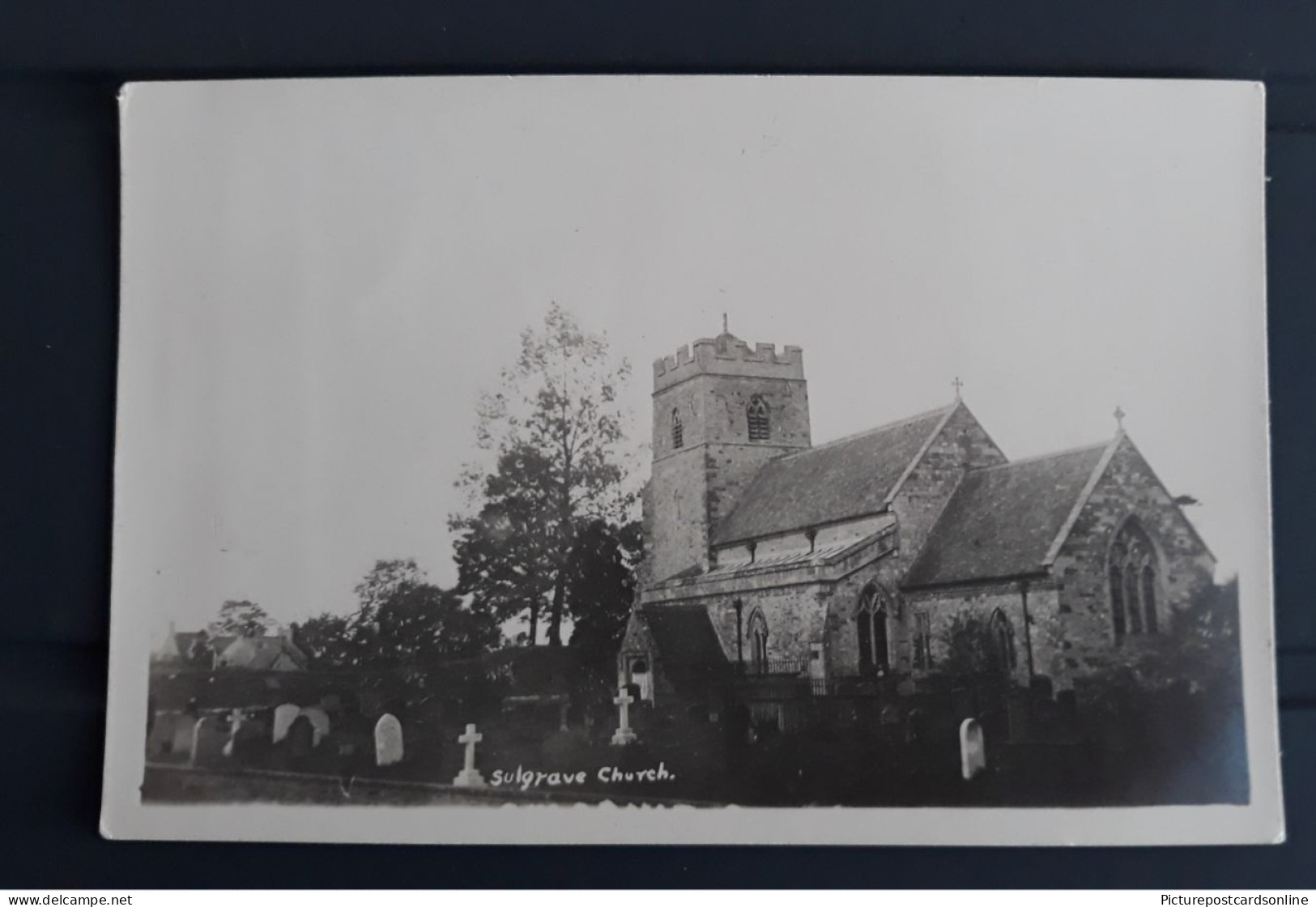 SULGRAVE CHURCH OLD R/P POSTCARD NORTHAMPTONSHIRE - Northamptonshire