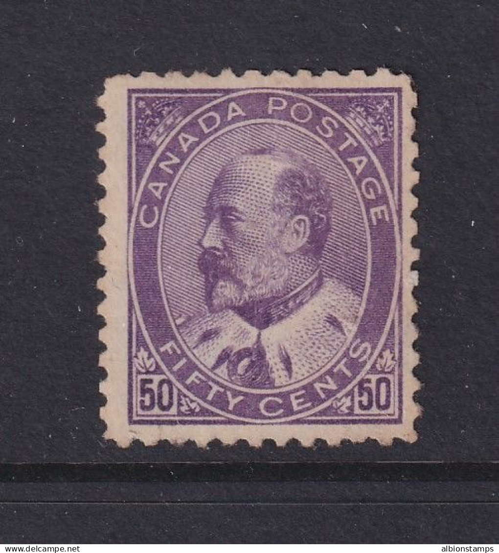 Canada, Scott 95 (SG 187), MNG (no Gum) - Unused Stamps