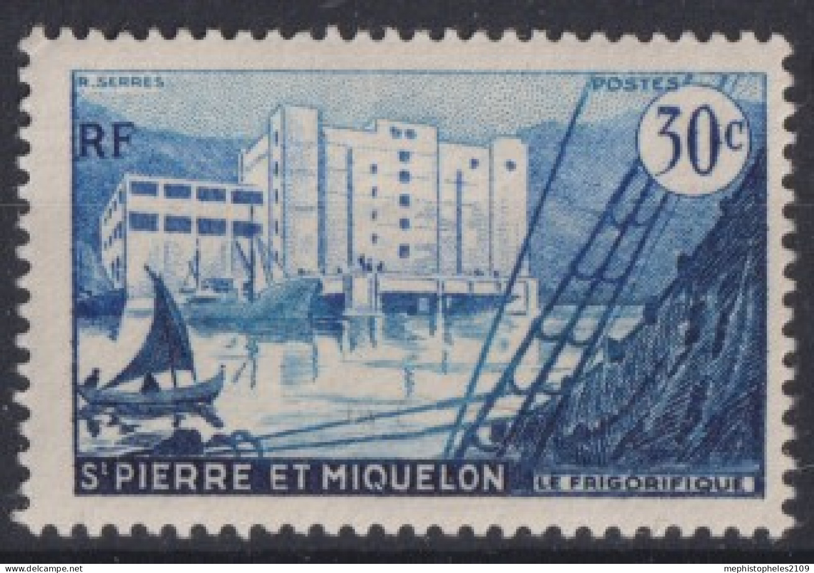 ST. PIERRE ET MIQUELON 1955 - MLH - YT 348 - Ongebruikt