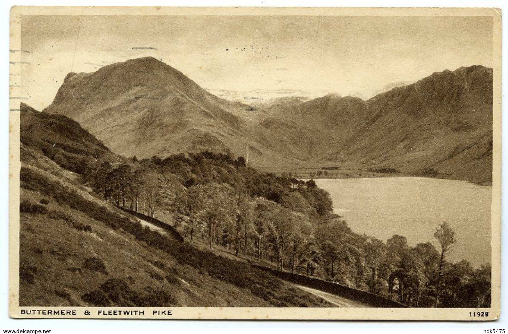 LAKE DISTRICT : BUTTERMERE & FLEETWITH PIKE / SAINT AMANT PAR MONTMOREAU, INSTITUTEURS (RENAUD) - Buttermere