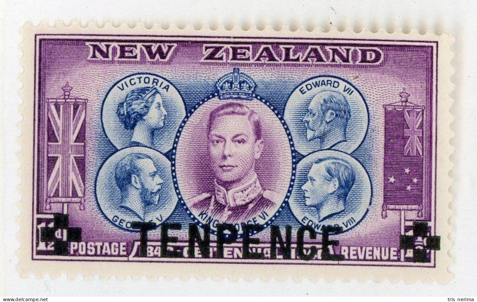 8 New Zealand 1944 Scott #246 Mnh** (Lower Bids 20% Off) - Unused Stamps