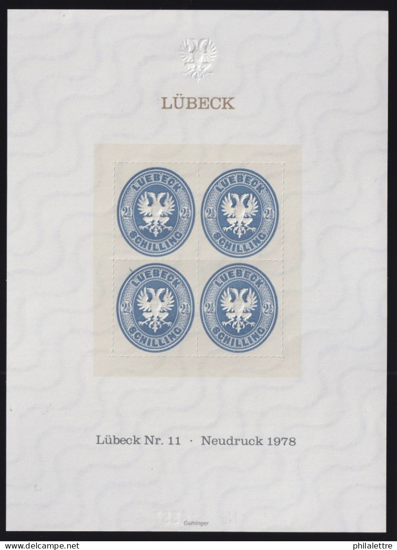 ALLEMAGNE / LÜBECK - Mi.11 1978 NEUDRUCK (HANSA '78) - Nr.18357 - Lubeck