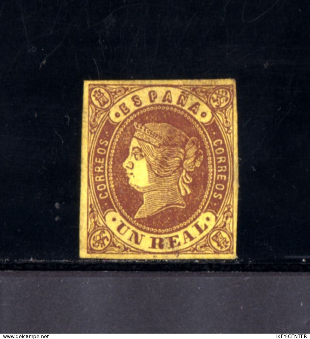 903-ESPAÑA-SPAIN-SPANIEN-ESPAGNE.1862.ISABEL II.Edifil Nº 61.1 Real.Stamp UNUSED MH* Sello Nuevo MH* - Unused Stamps