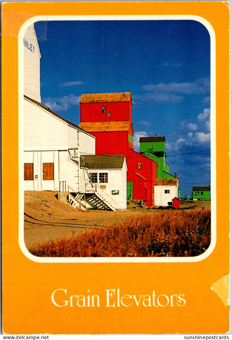 Canada Saskathewan Farmlands Grain Silos - Otros & Sin Clasificación