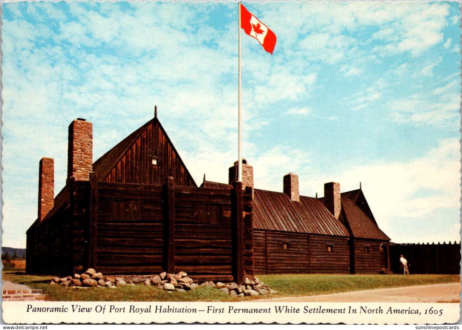 Canada Nova Scotia Annapolis Royal Port Royal Habitation - Andere & Zonder Classificatie