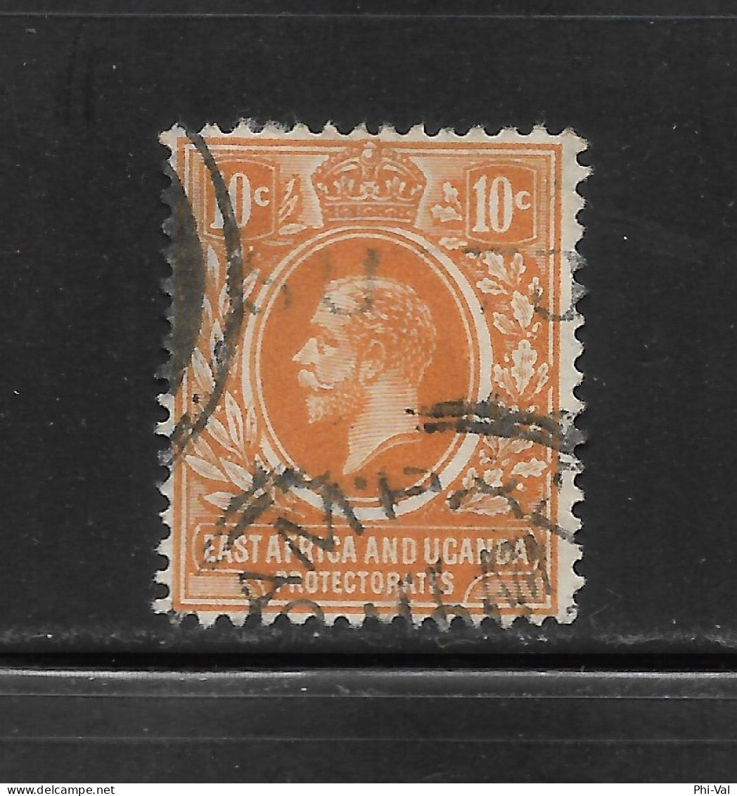(LOT162) Old British Protectorate, East Africa And Uganda Stamp. 1912. 10c Sc 43. VF NH - Protettorati De Africa Orientale E Uganda