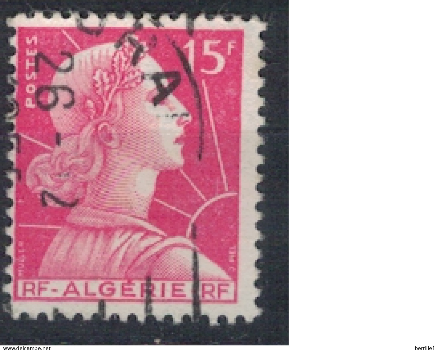 ALGERIE      N°  YVERT  329  ( 1 ) Oblitéré ( OB 11/46   ) - Used Stamps