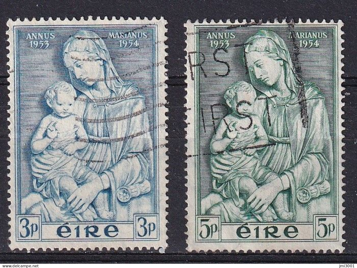 Irlande 1954  YT122/23 ° - Used Stamps