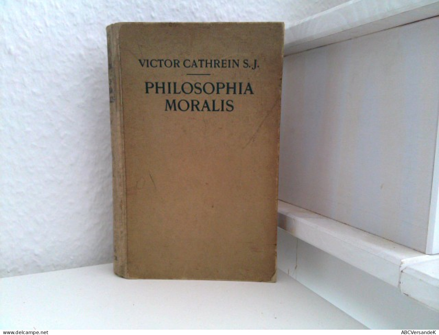 Philosophia Moralis In Usum Scholarum. Cursus Philosophicus In Usum Scholarum, Pars VI. - Filosofie