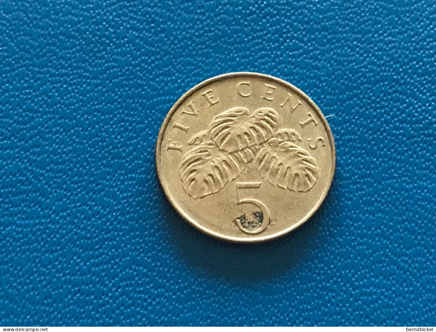 Münzen Münze Umlaufmünze Singapur 5 Cents 1997 - Singapour