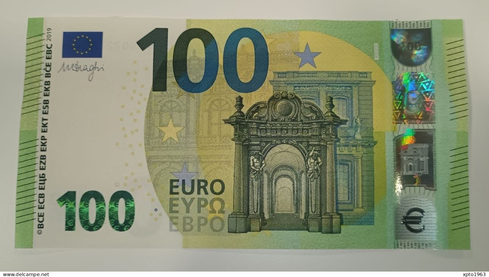 100 Euro GERMANY R002 H2 - Serial Number RB0022735436 - UNC NEUF FDS - 100 Euro