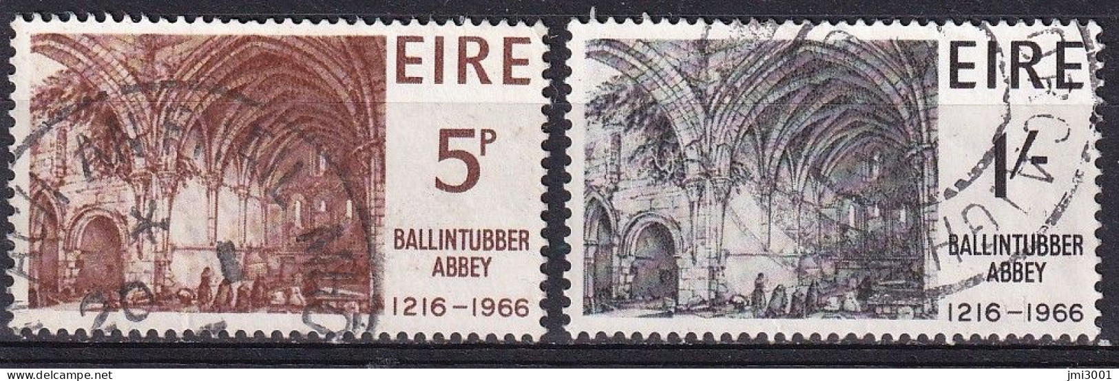 Irlande 1966  YT189/90 ° - Used Stamps