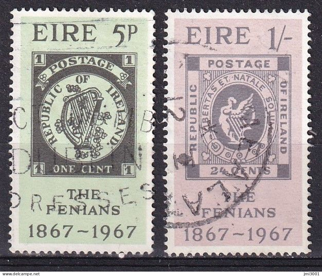 Irlande 1967  YT199/200 ° - Usados