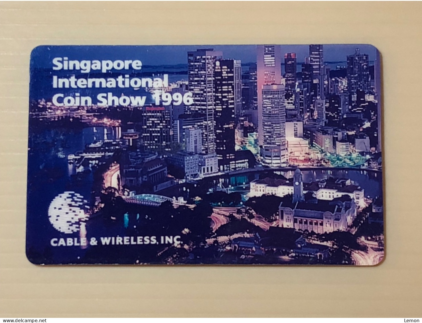 Mint USA UNITED STATES America Prepaid Telecard Phonecard, Singapore International Coin Show(1500EX), Set Of 1 Mint Card - Sammlungen