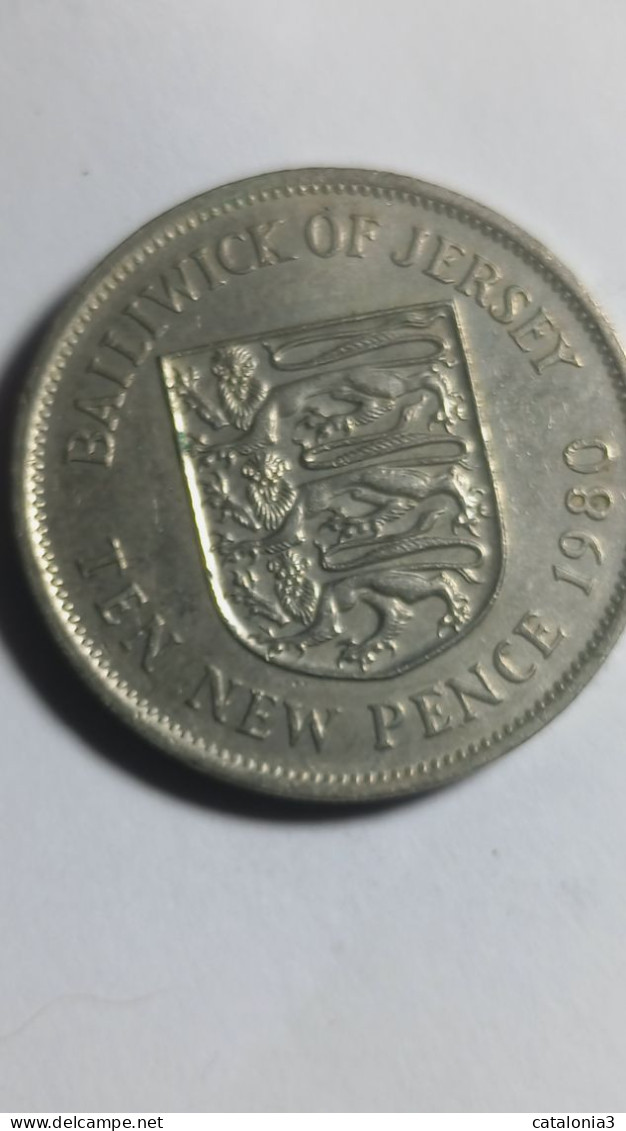 JERSEY - 10 PENCE 1980 KM33 - Jersey