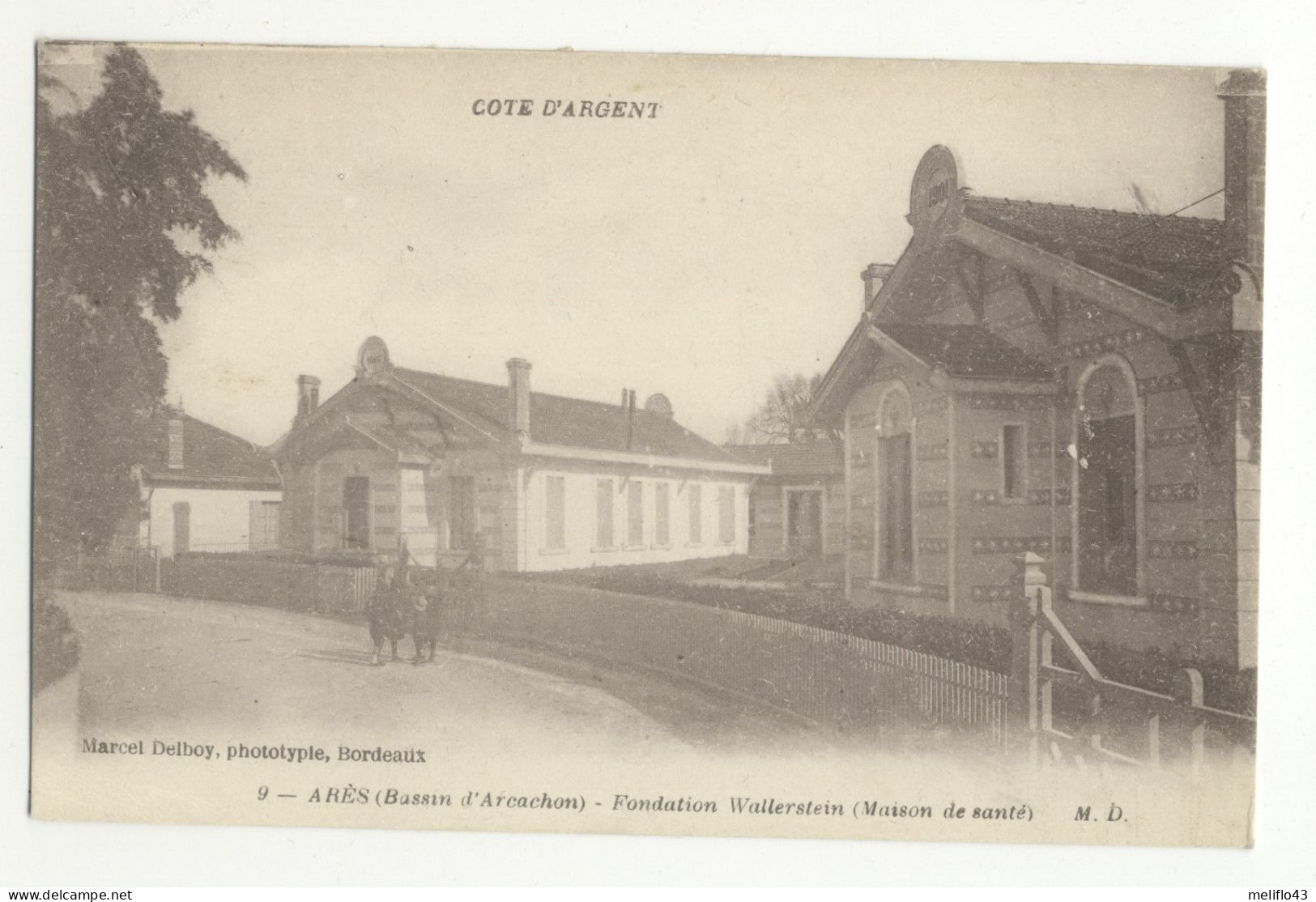 33/ CPA A - Arès - Fondation Wallerstein (Maison De Santé) - Arès