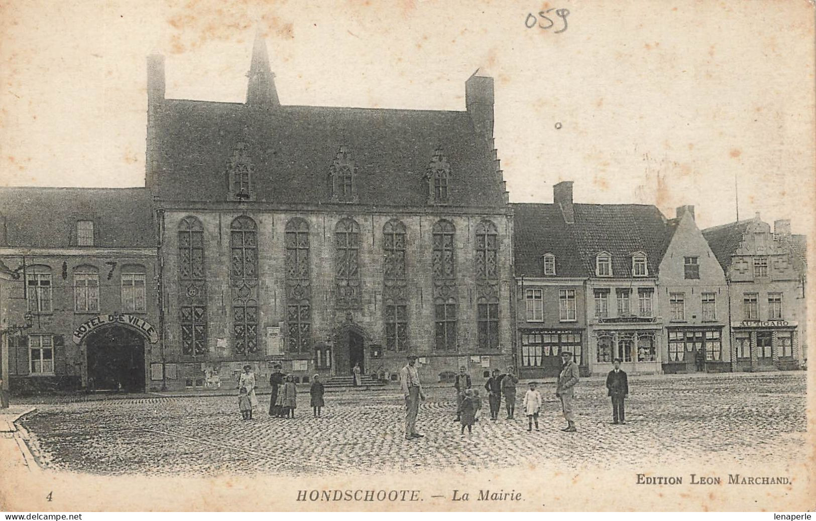 C6159 HONDSCHOOTE La Mairie - Hondshoote