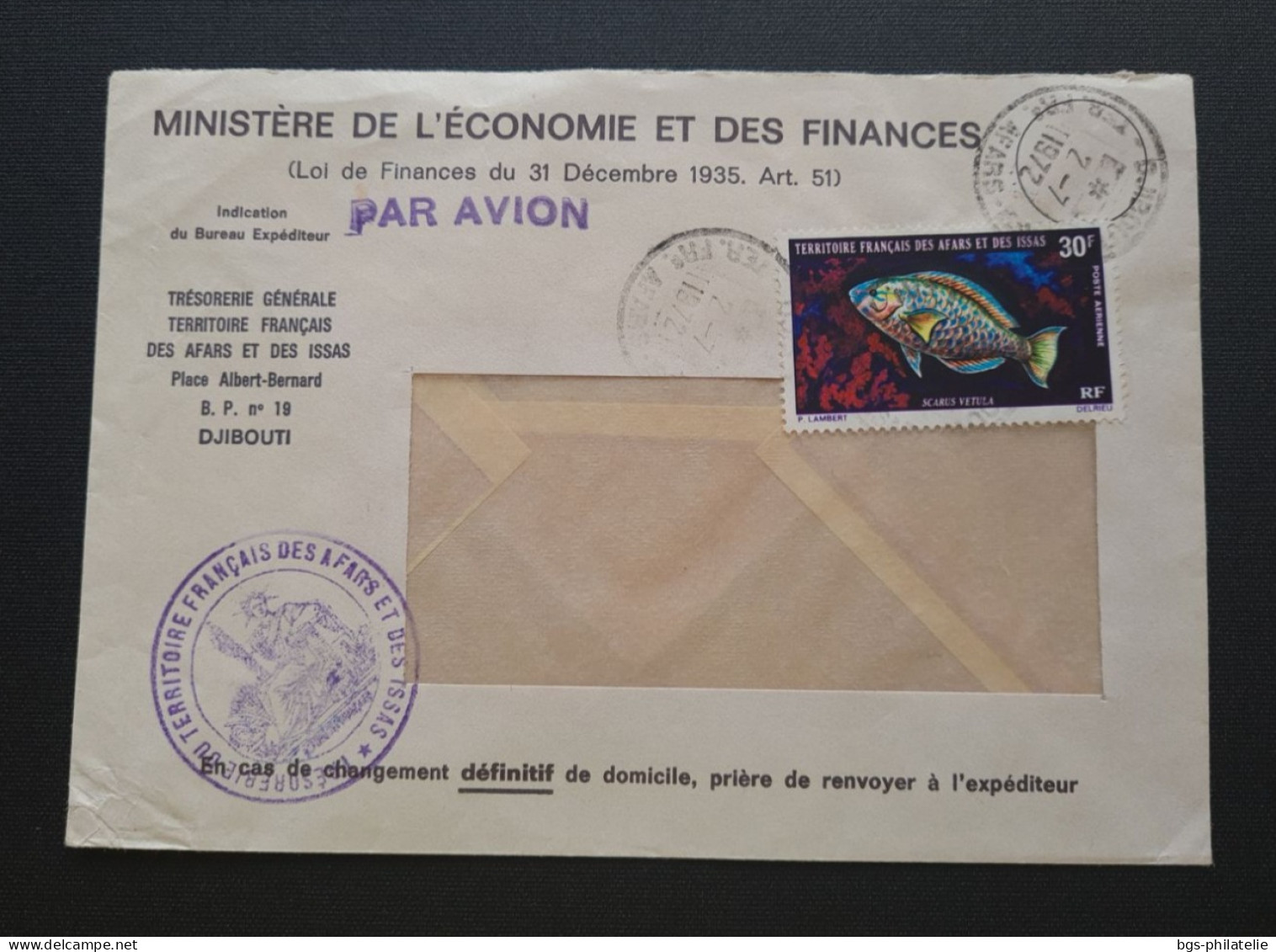 Timbre Numéro PA66 Sur Lettre Du 02/07/1972. - Brieven En Documenten