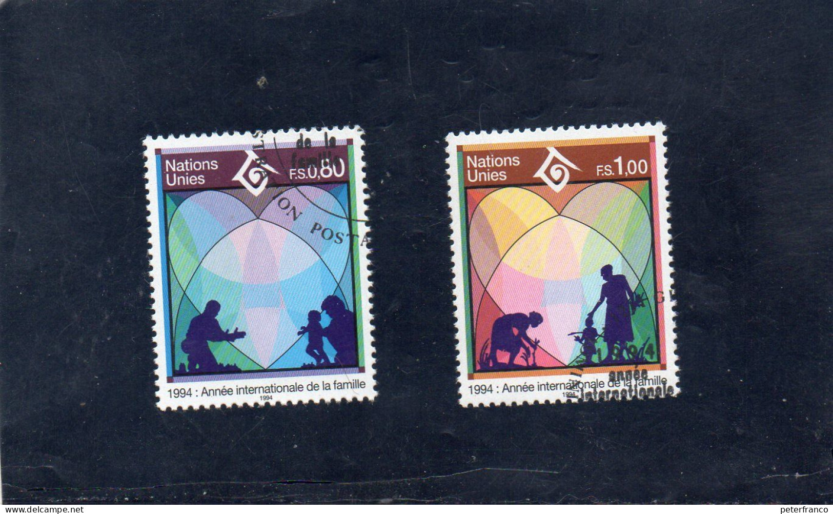 1994 Nazioni Unite - Ginevra - Anno Internazionale Della Famiglia - Used Stamps