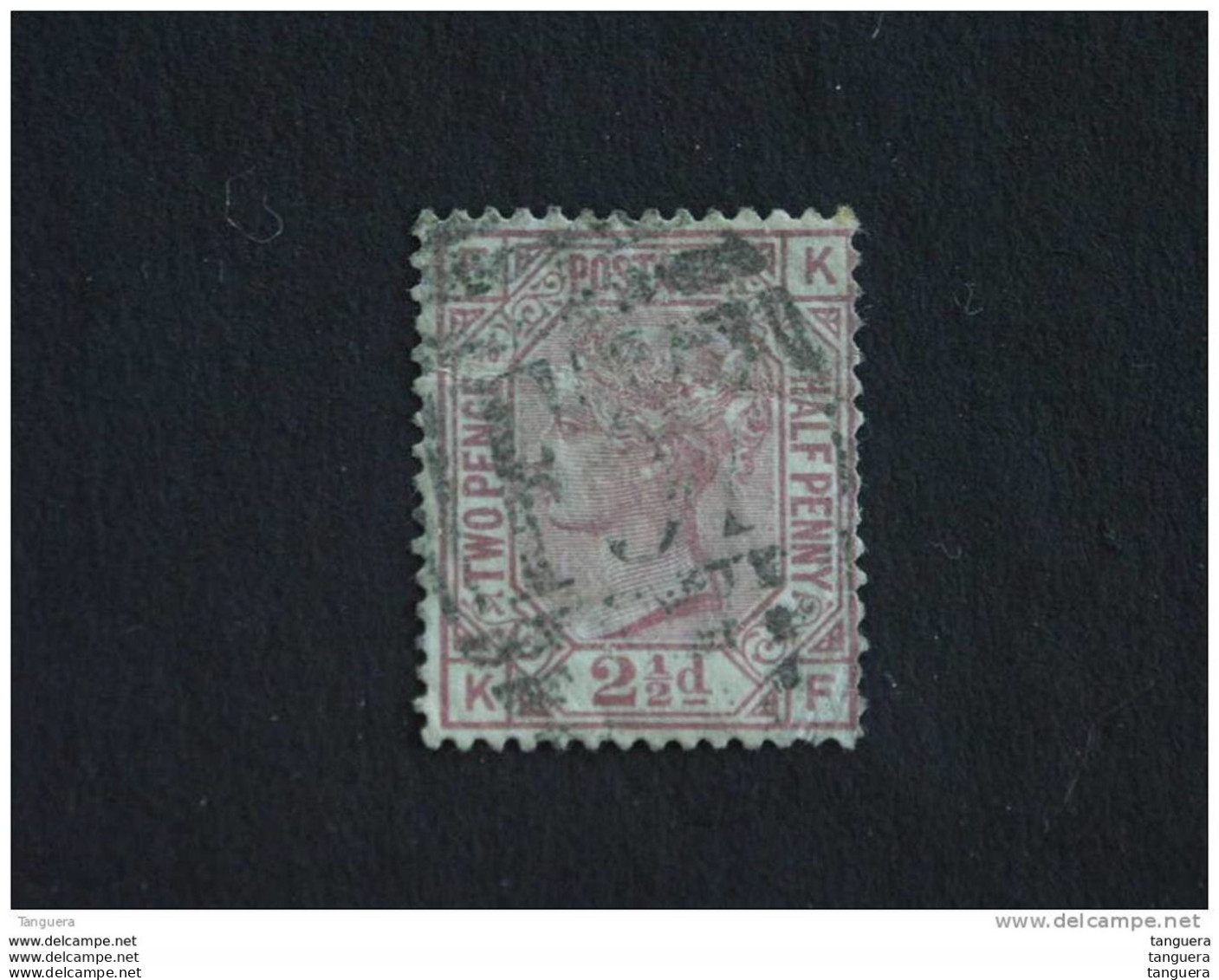 Groot Brittanië Grande-Bretagne Great Britain 1875 Victoria Perf. 14 Watermark Orb Globe Yv 56 Pl 16 O Côte 45 € - Used Stamps