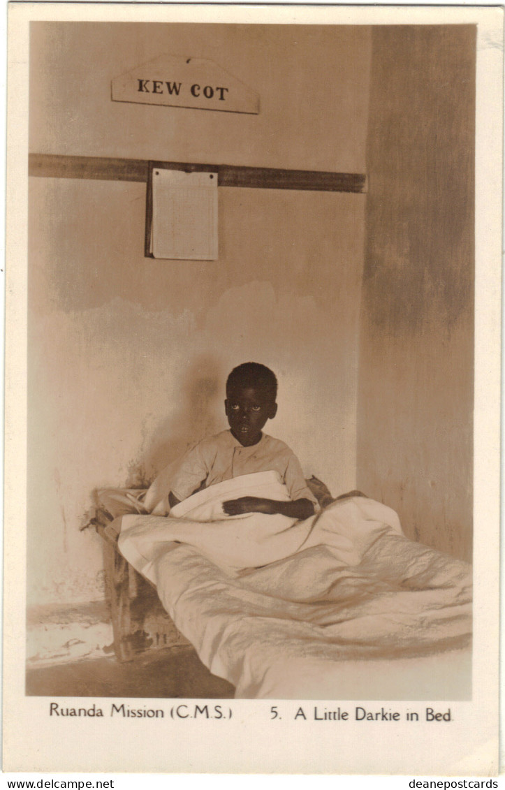 Ruanda Mission - CMS A Child In Bed, Religon - Ruanda-Urundi