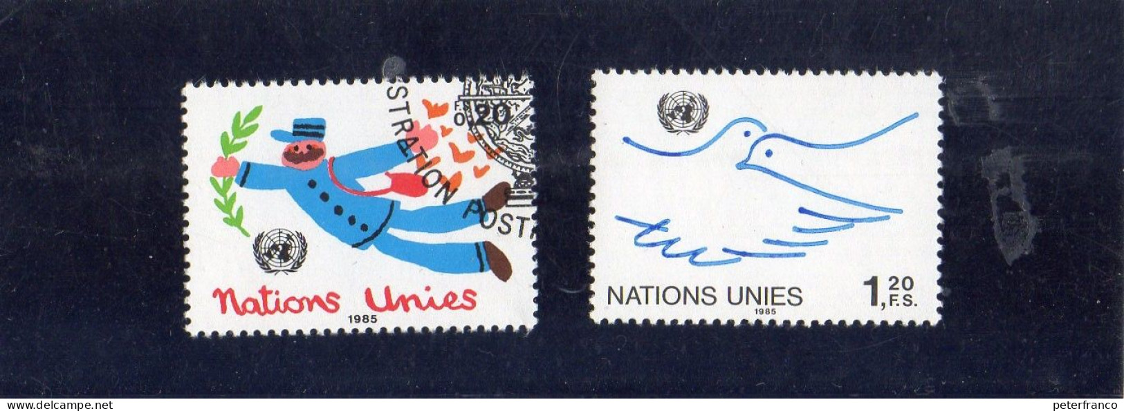 1985 Nazioni Unite - Ginevra - Serie Ordinaria - Used Stamps