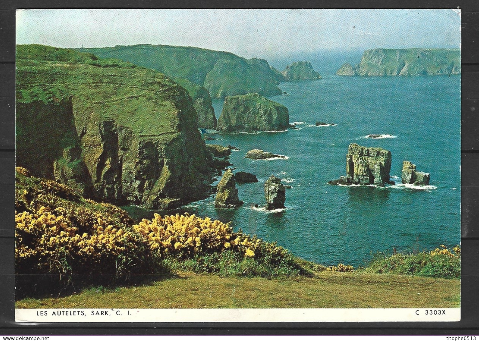 GUERNESEY. Carte Postale écrite En 1979. Les Autelets, Sark. - Sark