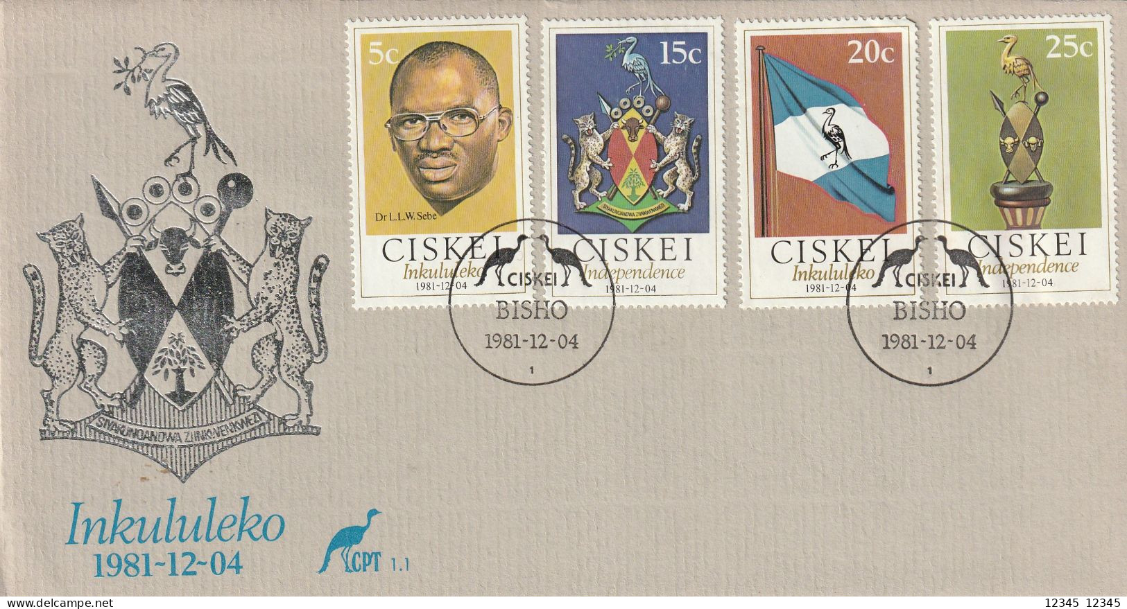 Ciskei 1989, Independence - Ciskei