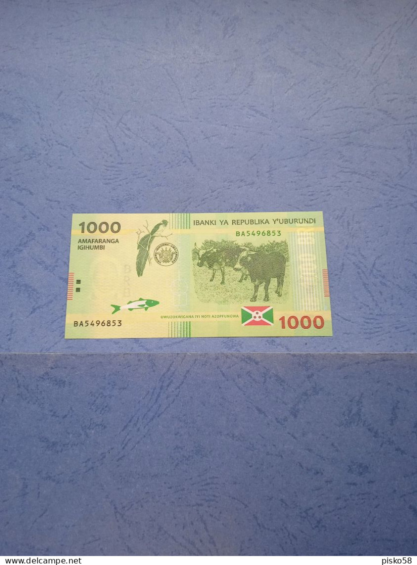 BURUNDI-P51 1000F 15/1/2015 UNC - Burundi