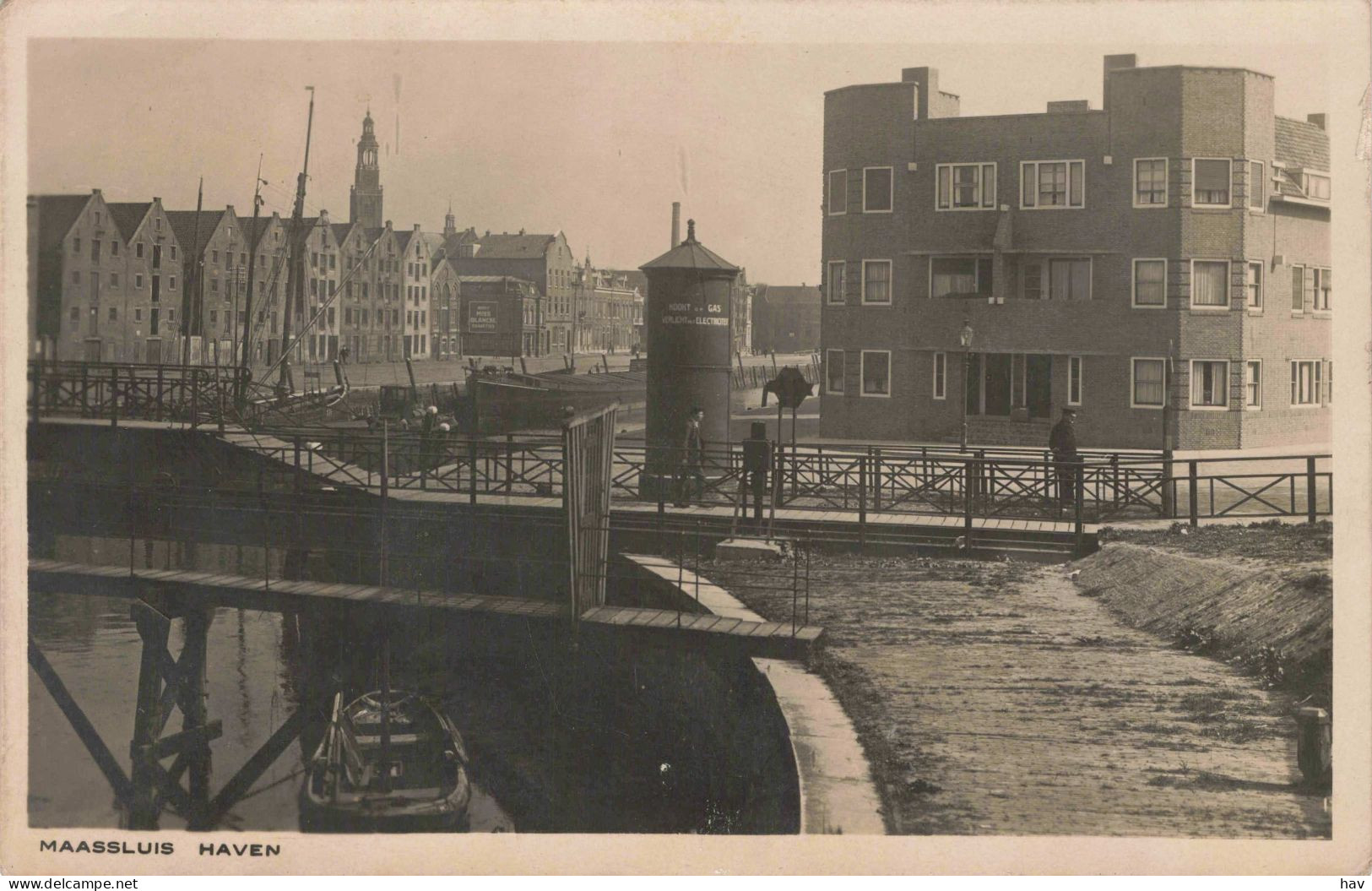 Maassluis Haven Oude Fotokaart 2338 - Maassluis