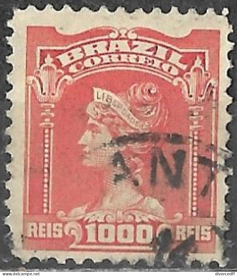 Brazil 1906 Used Stamp Personalities 1000 Reis [WLT87] - Oblitérés