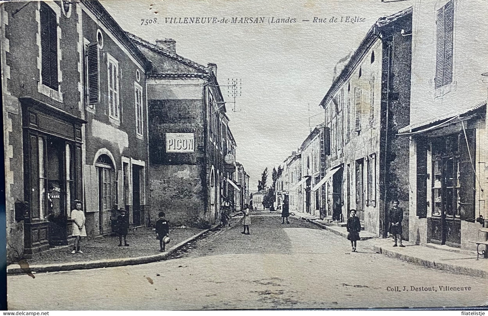 Villeneuve De Marsan Rue De L’Eglise - Villeneuve De Marsan