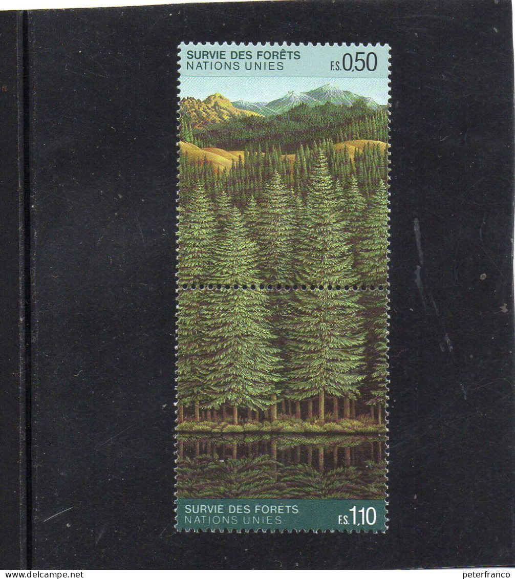 1988 Nazioni Unite - Ginevra - Salviamo Le Foreste - Used Stamps