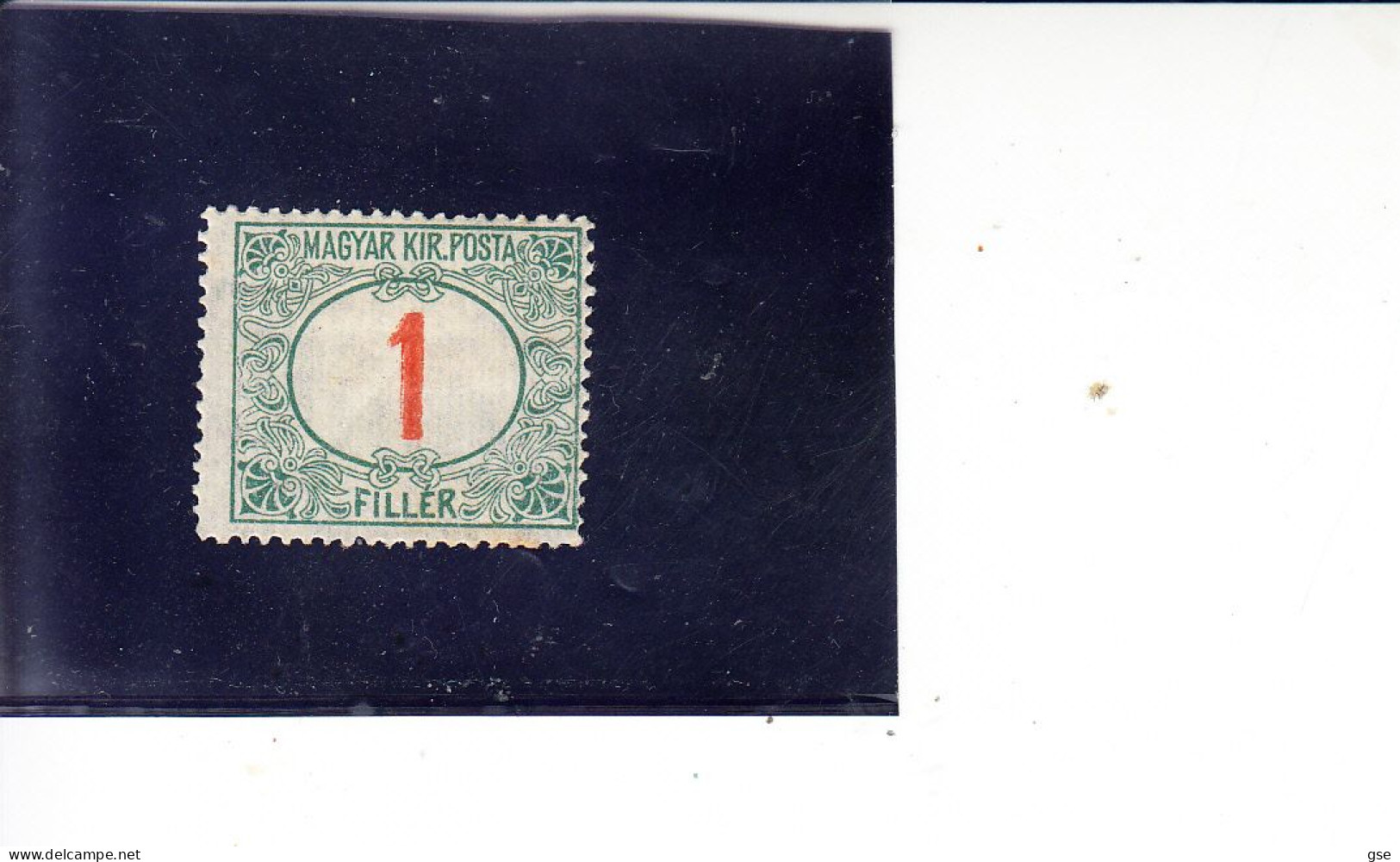 UNGHERIA  1915-20 - Yvert  T  34* -  Tasse - Revenue Stamps