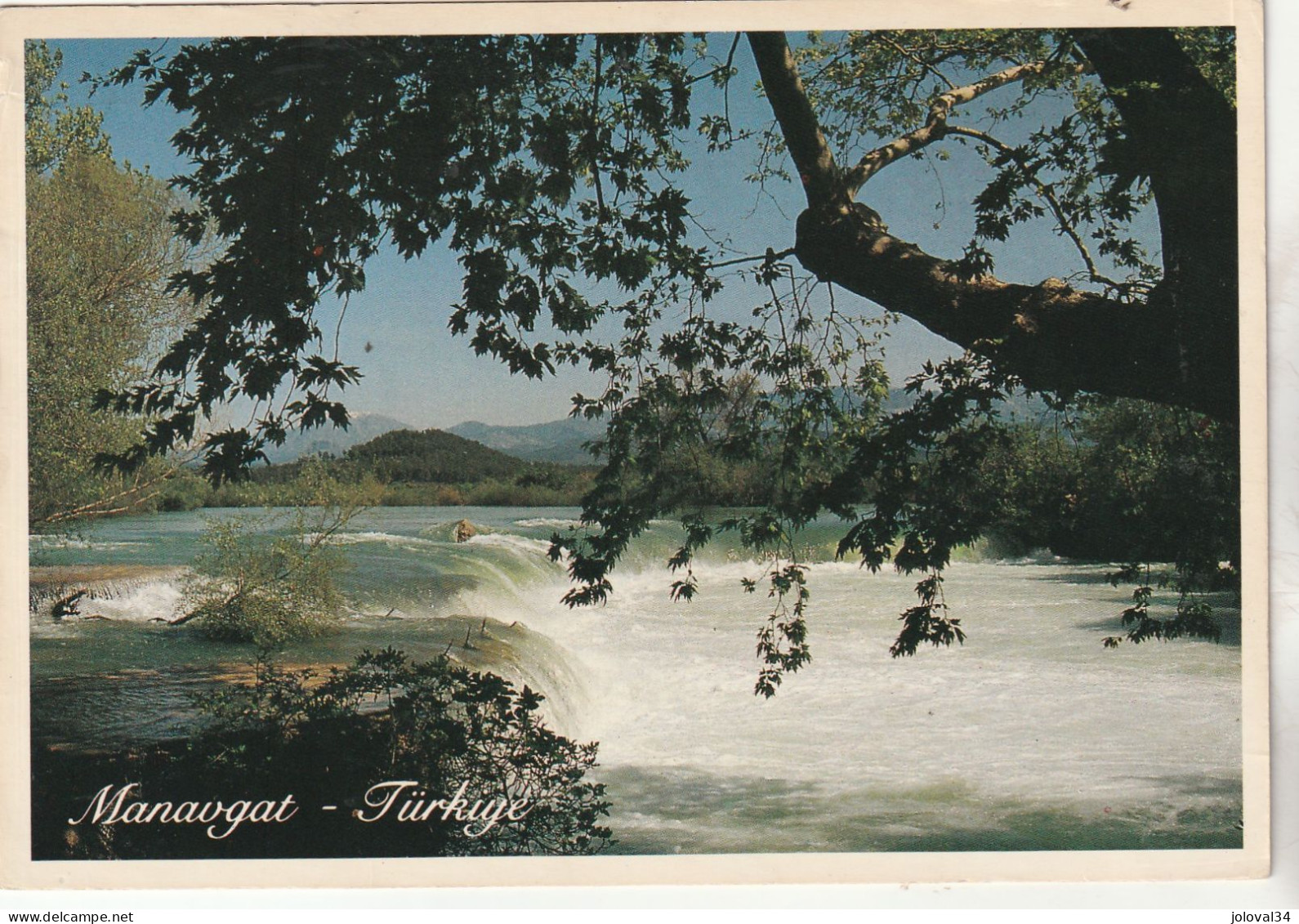 Turquie Yvert 2699 + 2749 Sur Carte Postale Manavgat  Pour Belleville Meurthe Et Moselle France - Covers & Documents