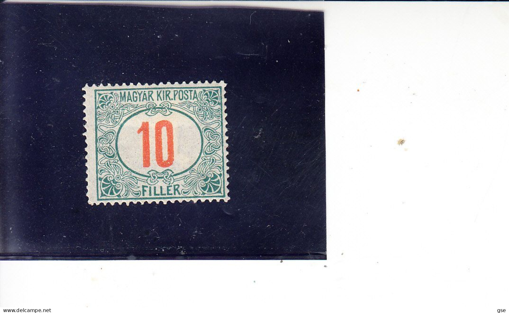 UNGHERIA  1915-20 - Yvert  T  38* -  Tasse - Revenue Stamps