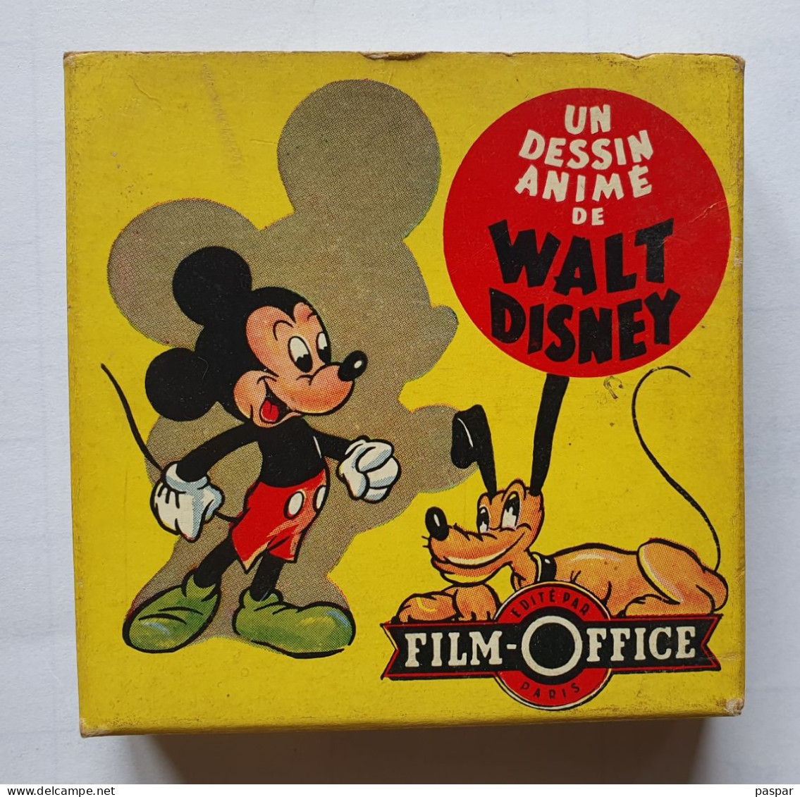 Bobine Film Super 8 Mm Walt Disney Film Office "Mickey Chasse L'élan" S8 Super8 Huit, Dessins Animés - Bobinas De Cine: 35mm - 16mm - 9,5+8+S8mm