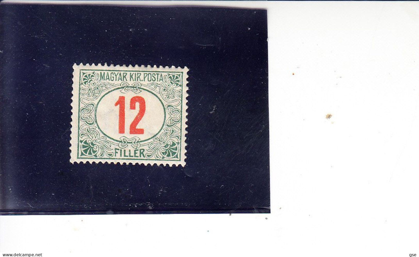 UNGHERIA  1915-20 - Yvert  T  39* -  Tasse - Revenue Stamps