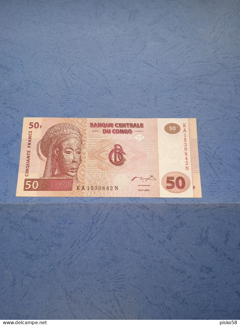 CONGO-P91A 50F 4/1/2000 UNC - Democratic Republic Of The Congo & Zaire