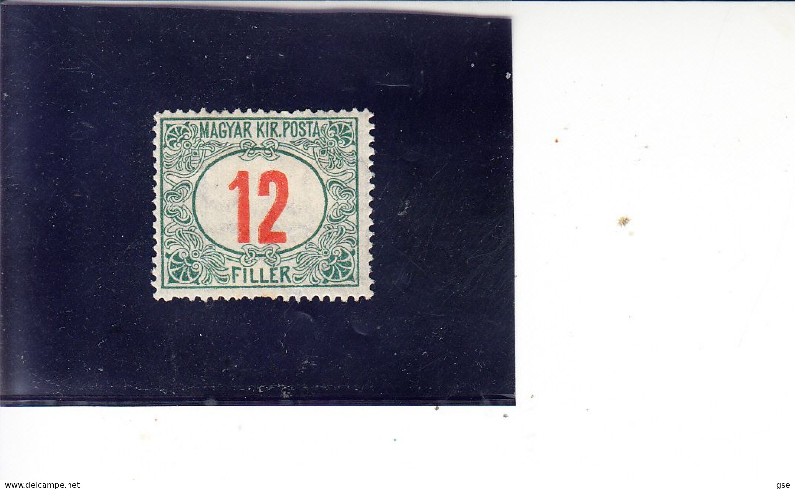 UNGHERIA  1915-20 - Yvert  T  39* -  Tasse - Revenue Stamps