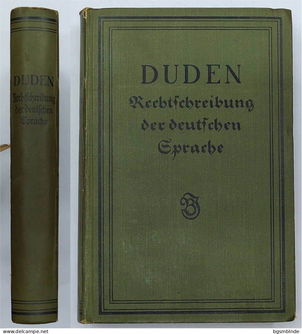 1926 - DUDEN - Rechtschreibung Der Deutschen Sprache / 565 S. - 12,5x18,5x2,5cm - Woordenboeken